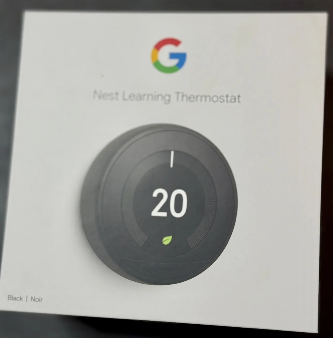 Google Nest Thermostat - Black thumbnail