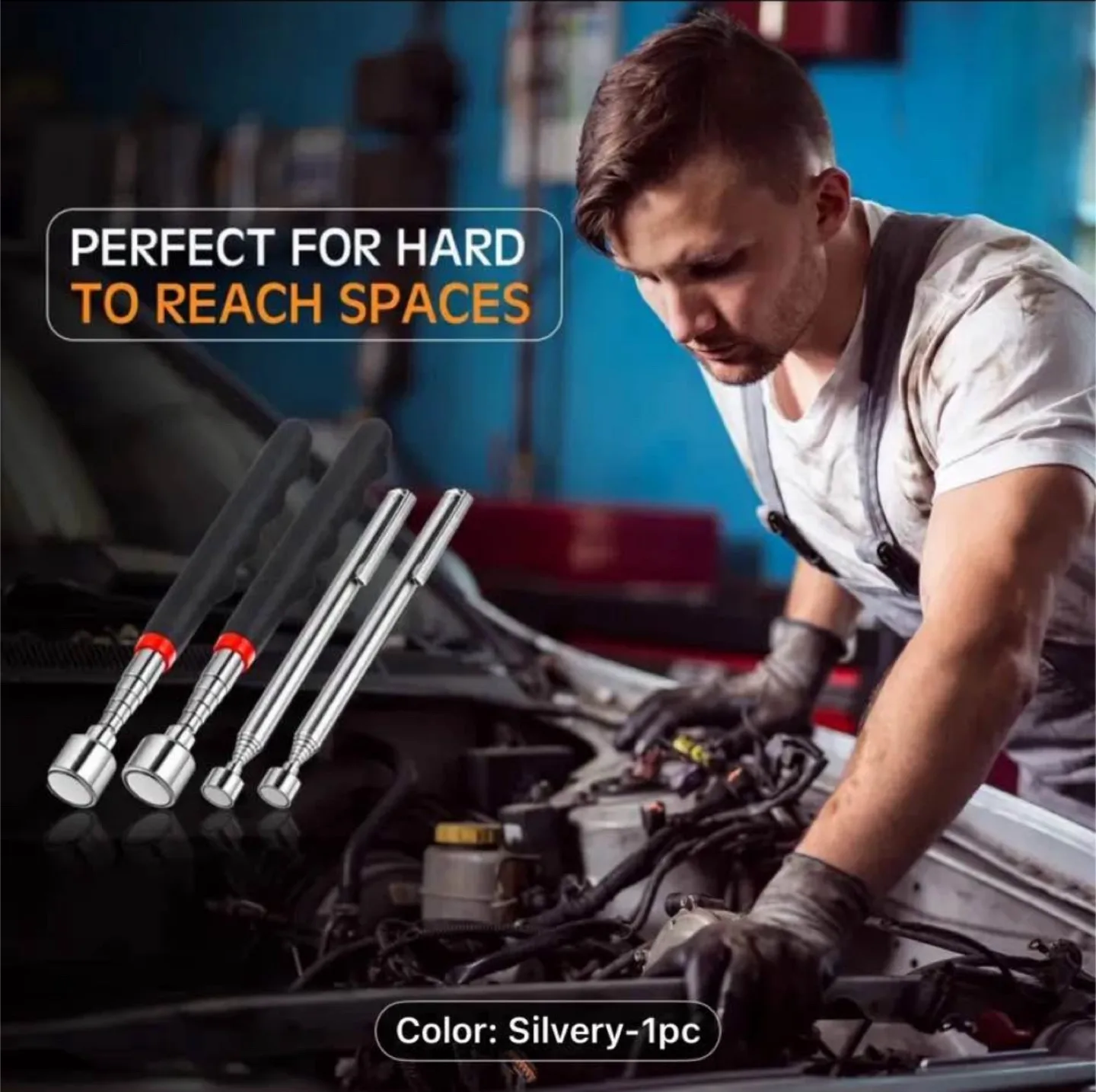 1pc Telescopic Magnetic Grabber Tool image indicator(6)