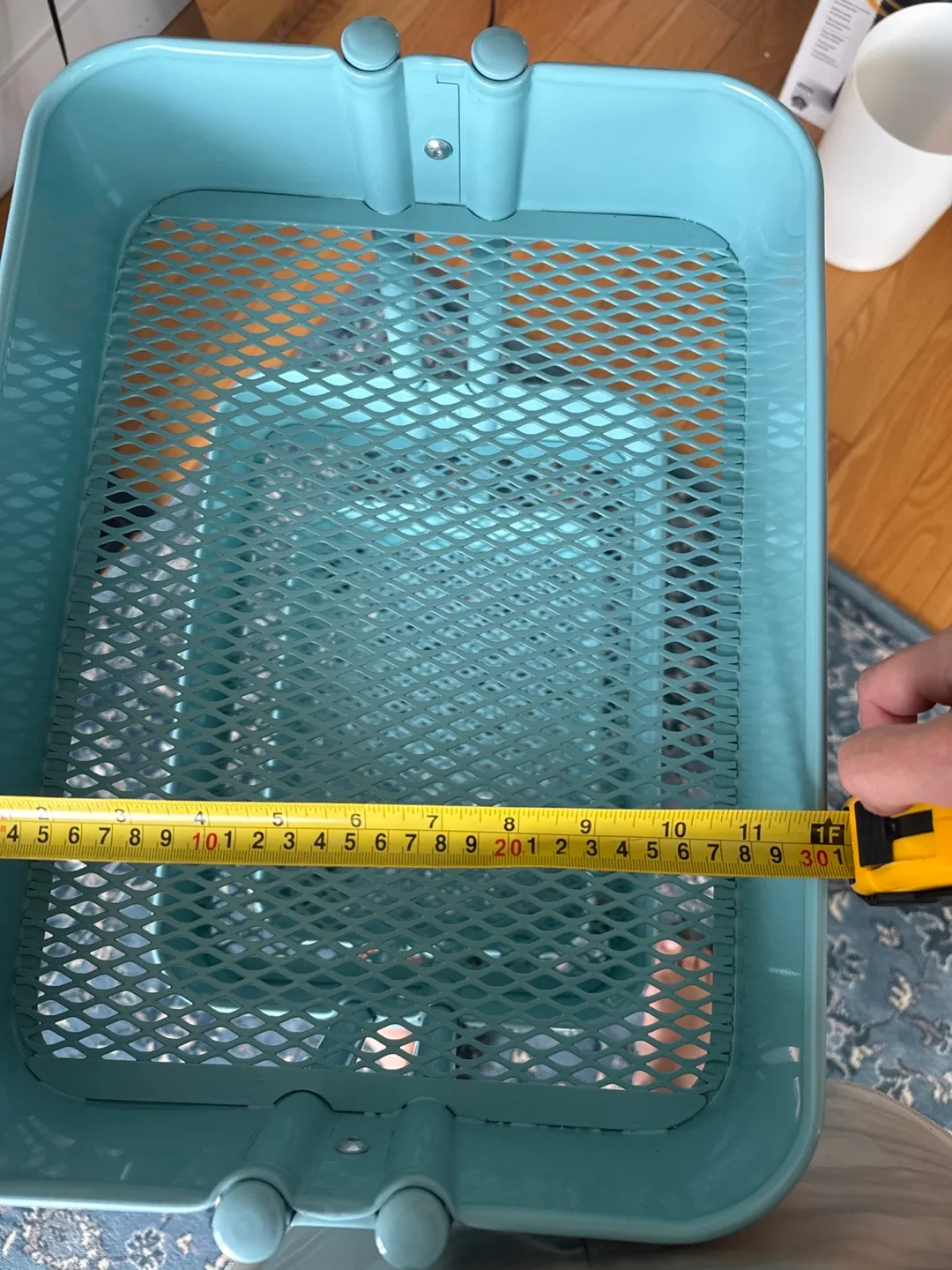 IKEA Raskog Cart - Turquoise - Like New! image indicator(5)