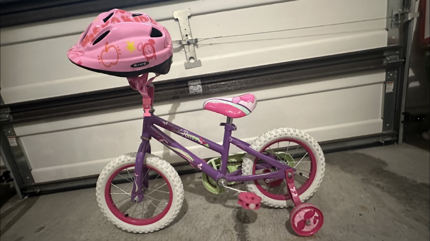 14” Purple Kids Bike - photo 4
