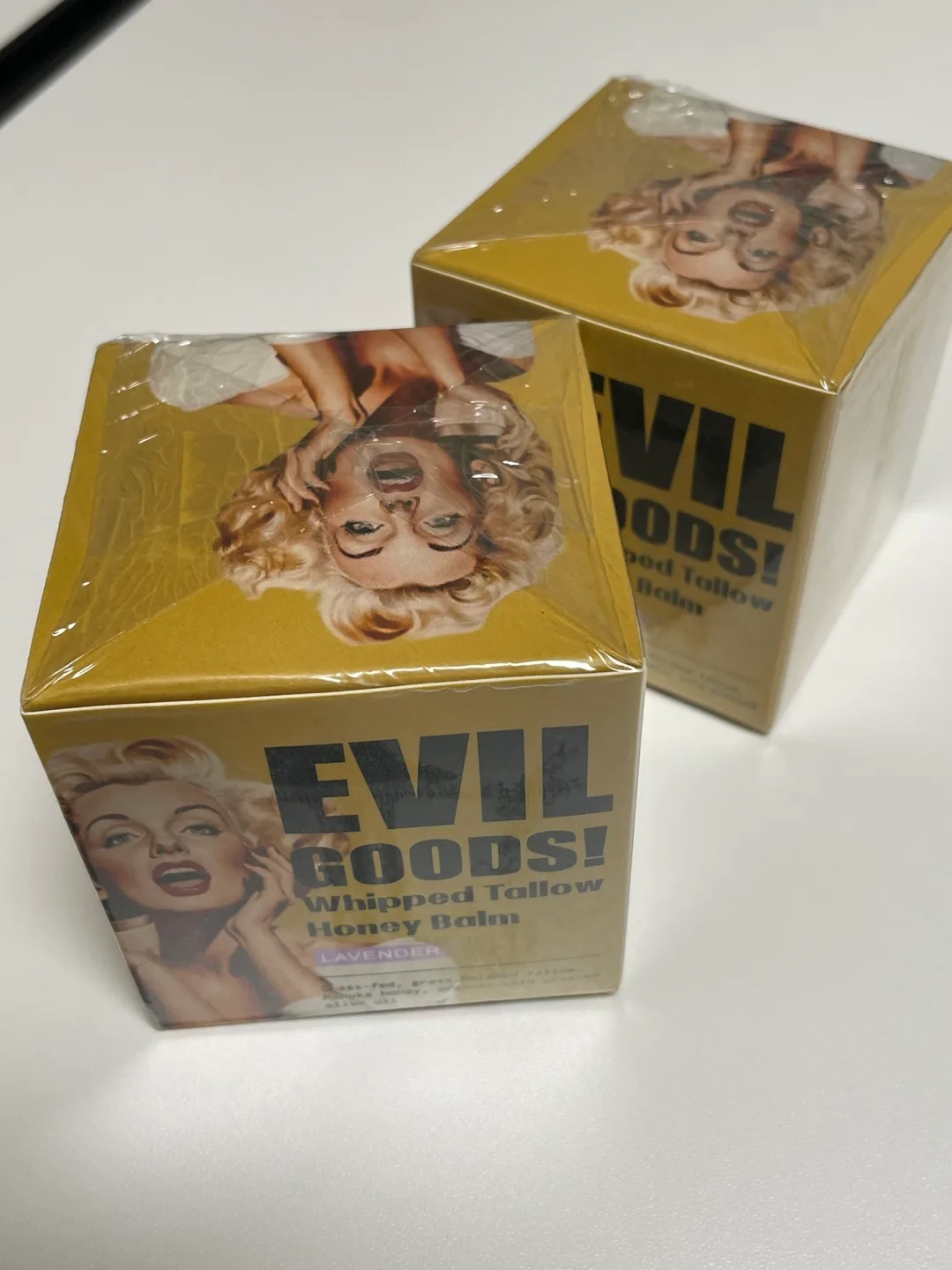 Evil Goods! Whipped Tallow Honey Balm - Lavender thumbnail