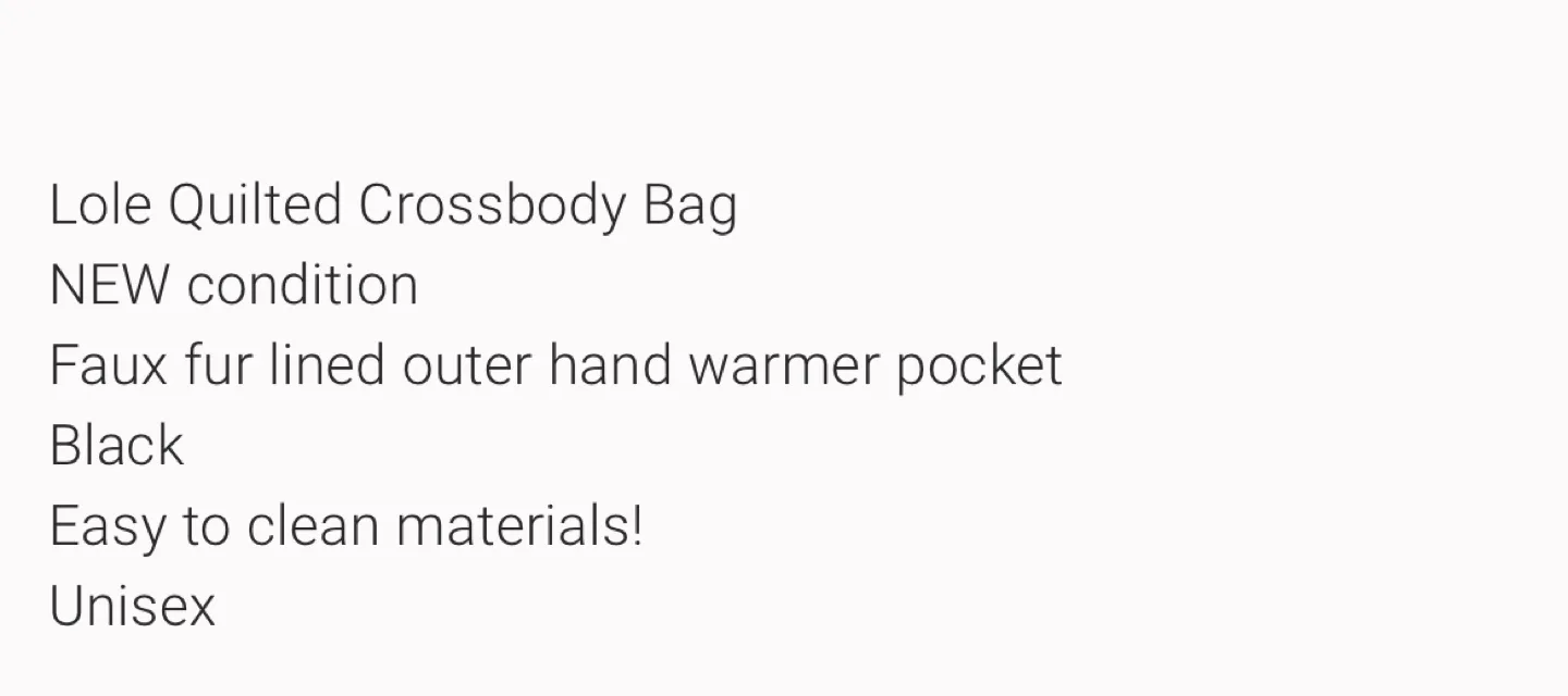 Lole Black Belt Bag (unisex) image indicator(10)