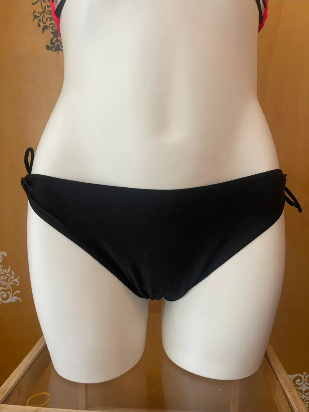 Vintage 2000s Y2K Bikini Set Neon Pink S/M image indicator(8)