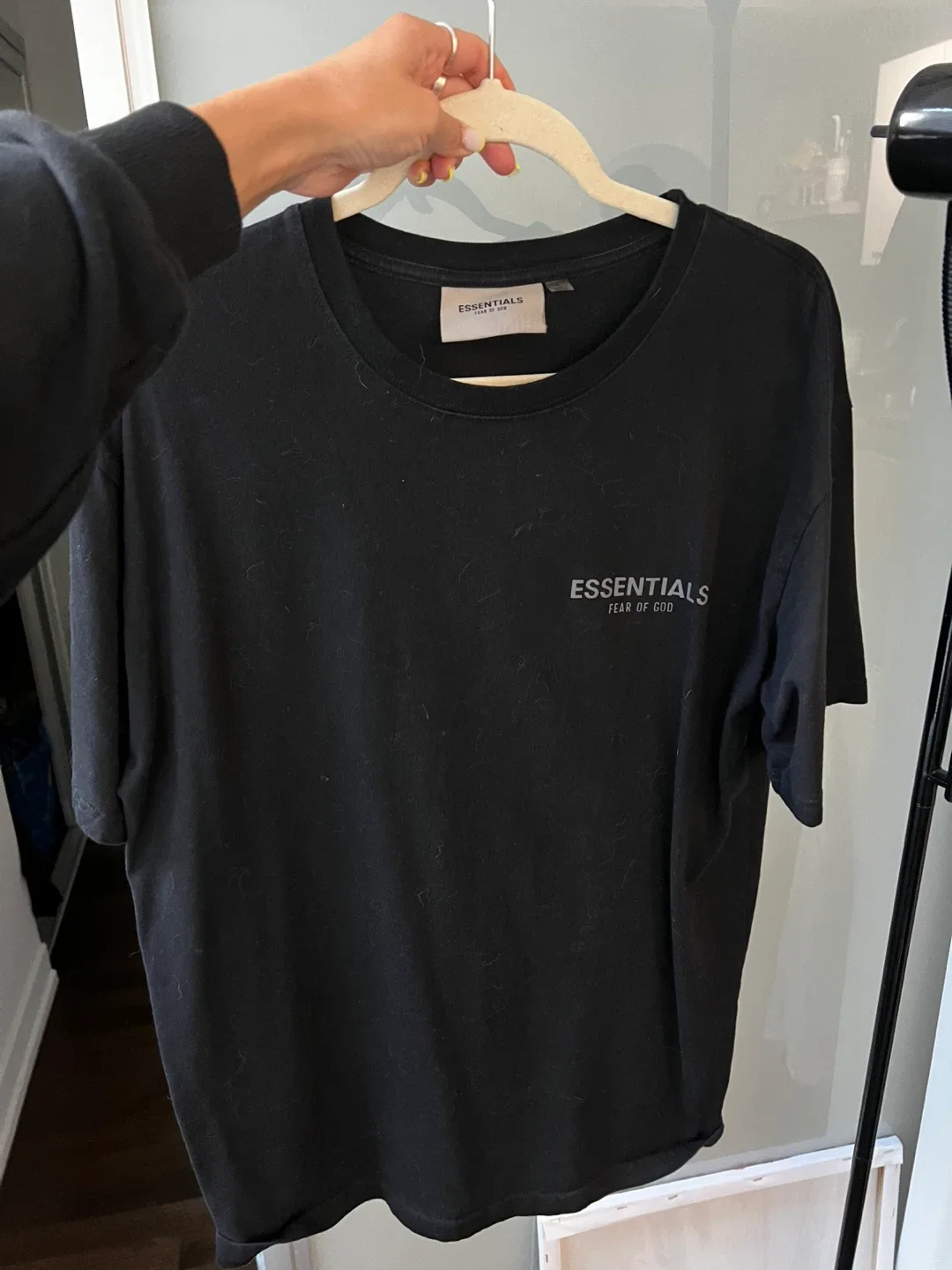 Essentials Fear of God Black T-Shirt - Size L thumbnail