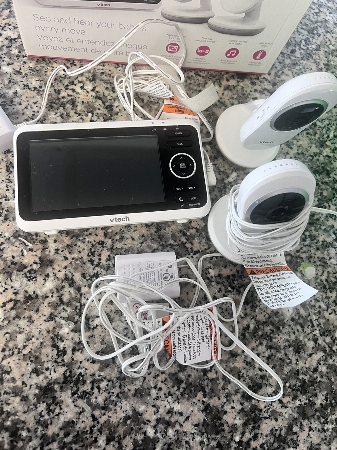 VTech VM350-2 2 Camera Video Baby Monitor - photo 3