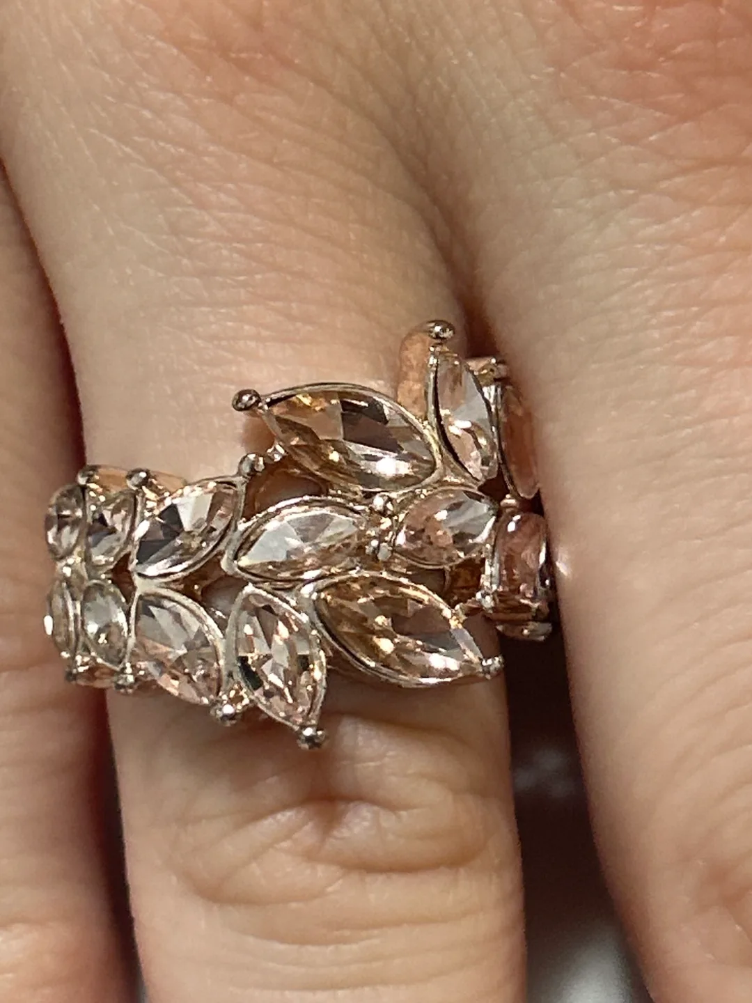 Champagne Stone Ring image indicator(2)