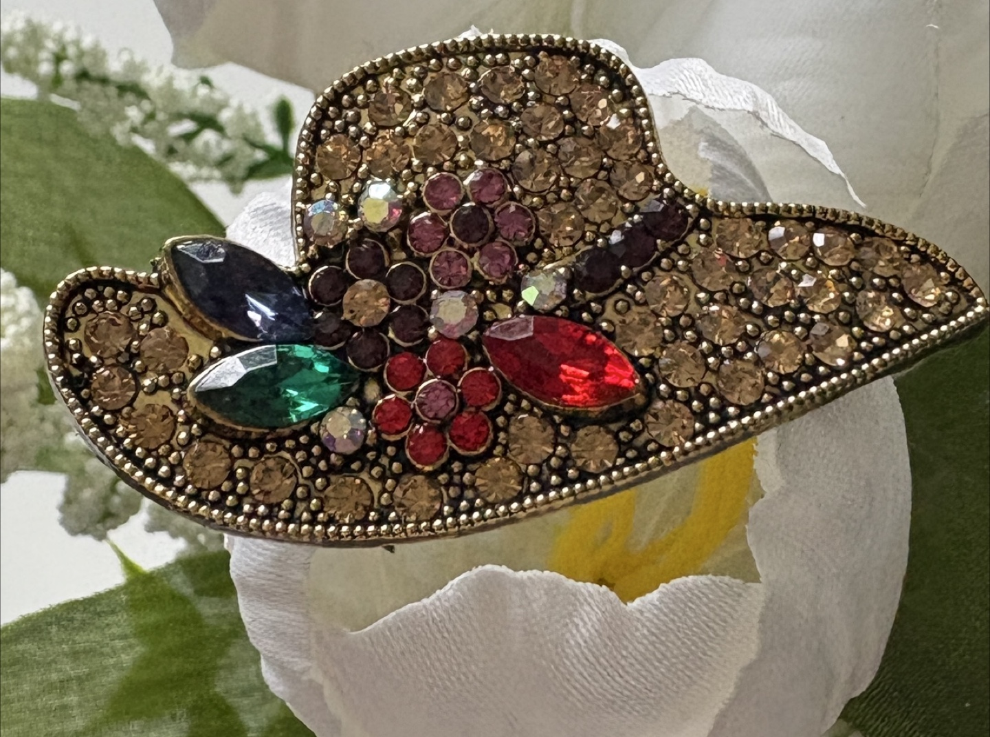 Gorgeous Hat Pin Brooch