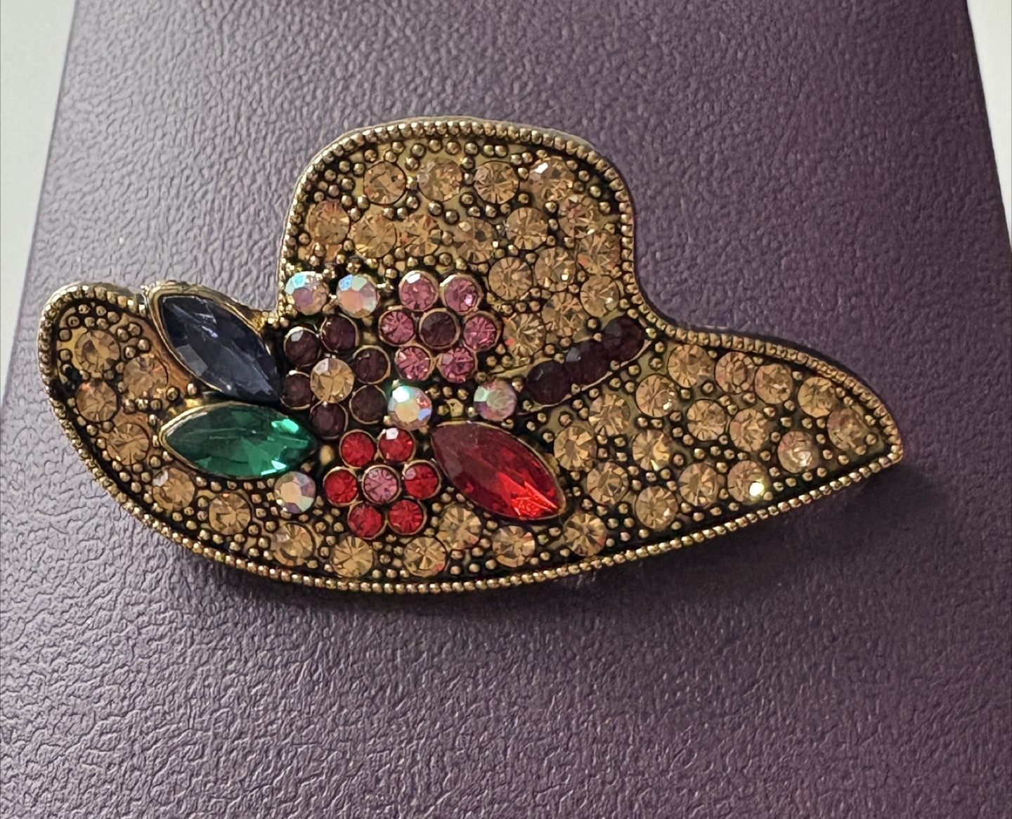 Gorgeous Hat Pin Brooch - photo 5