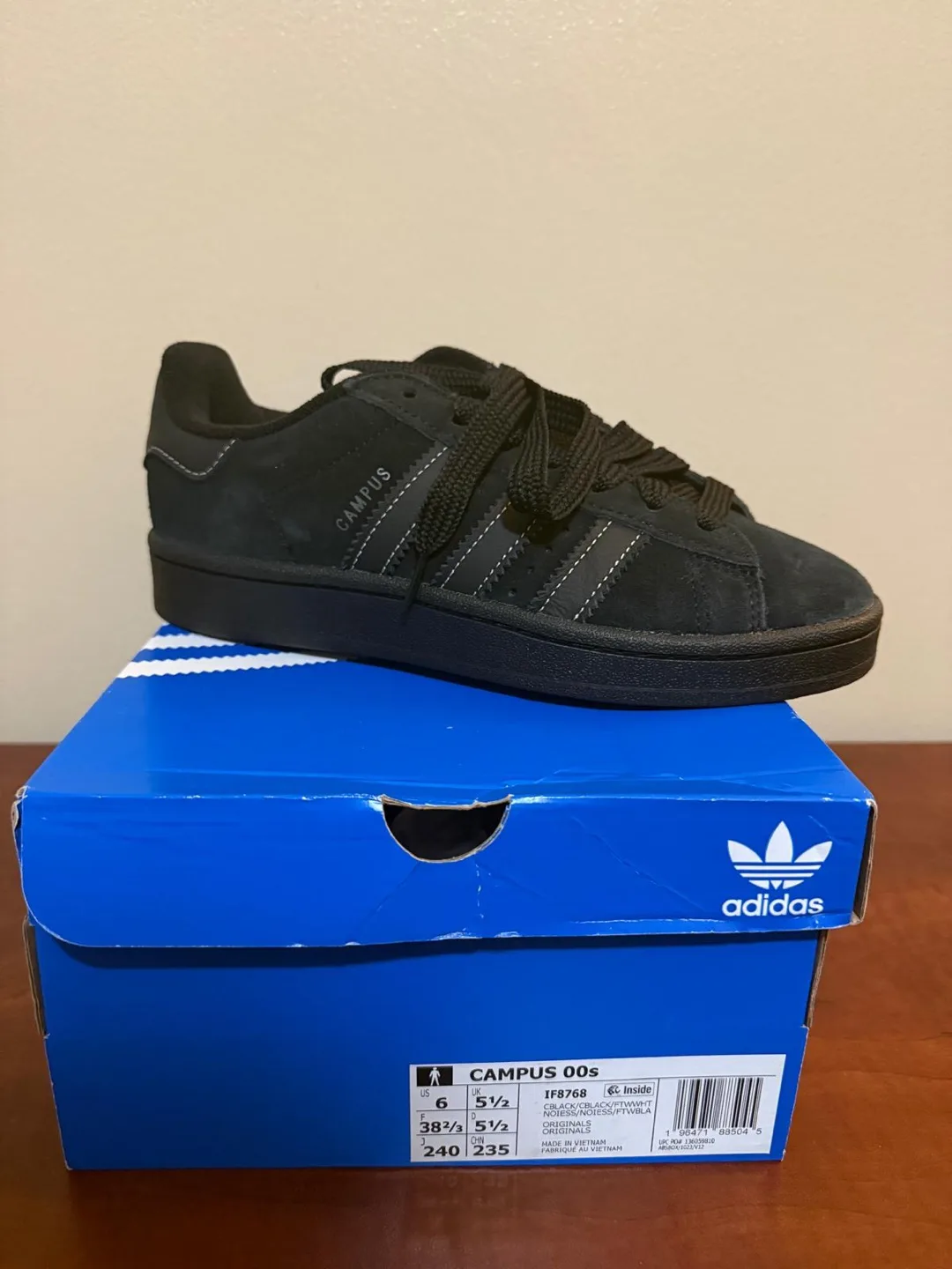 Adidas Campus 00s Black Size 6 thumbnail