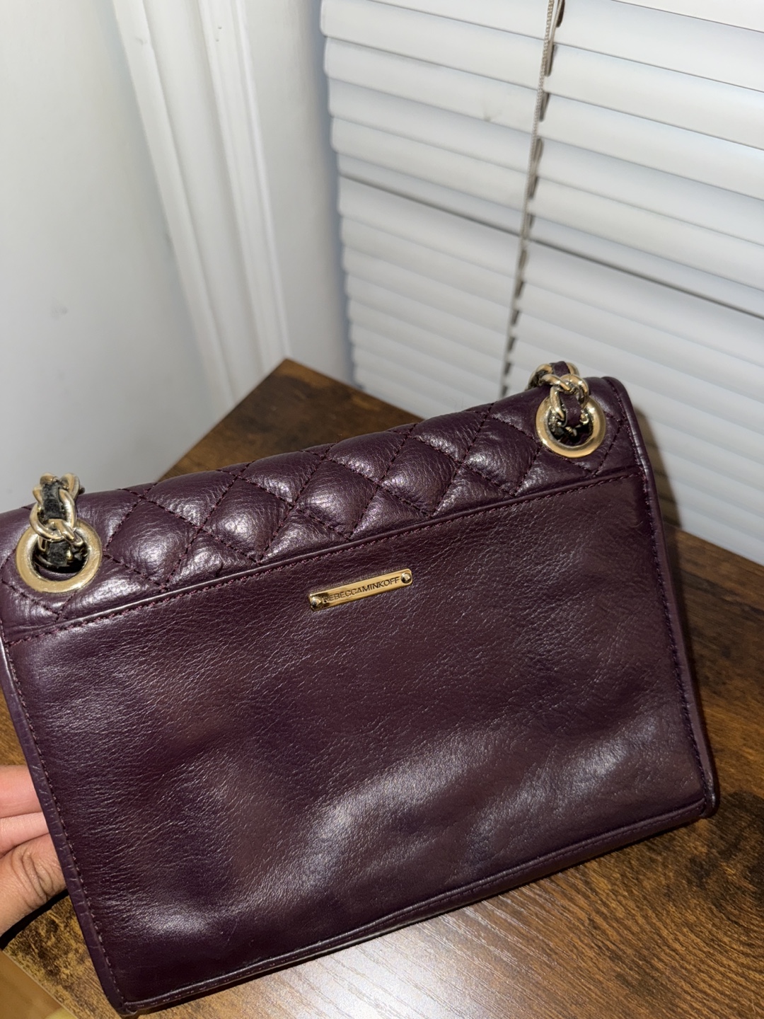 Rebecca Minkoff Purple Leather Crossbody Bag - photo 3