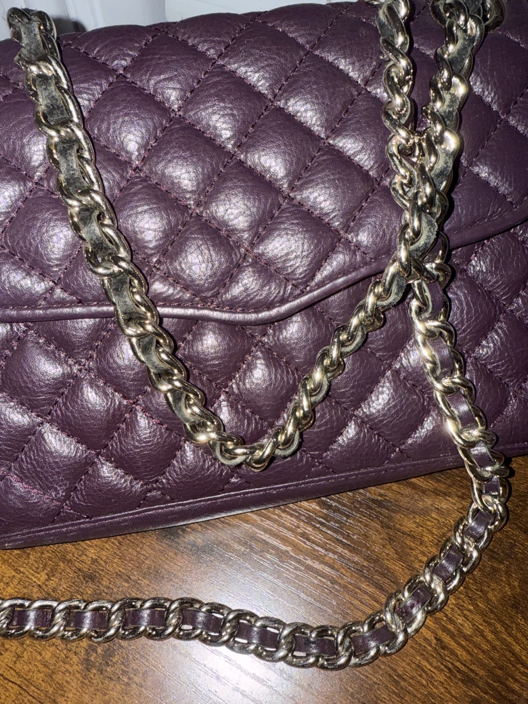 Rebecca Minkoff Purple Leather Crossbody Bag - photo 4