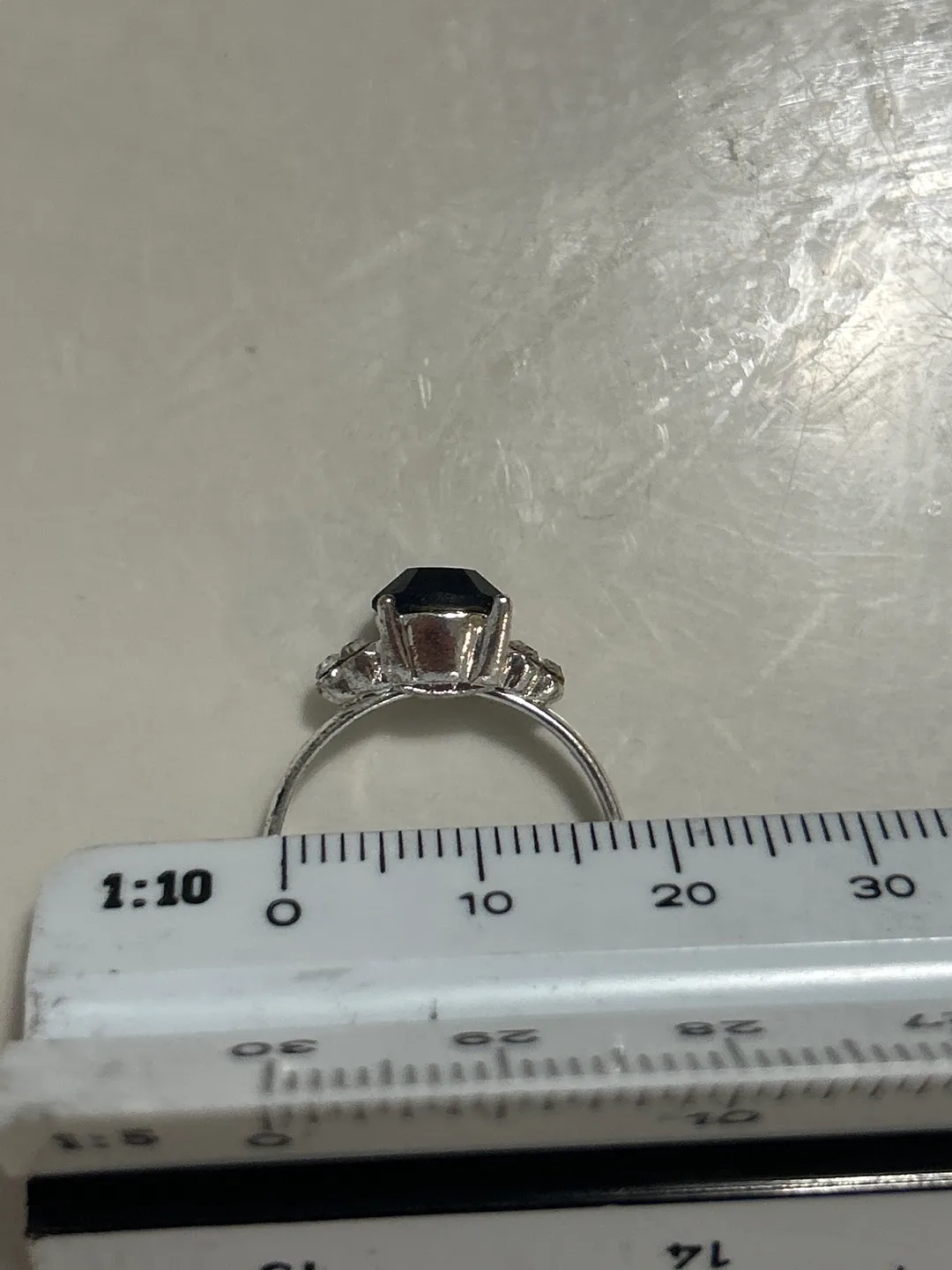 Black Stone Ring image indicator(4)