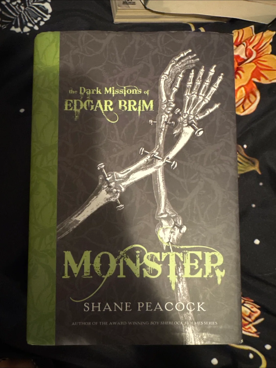 Edgar Brim: Monster by Shane Peacock novel thumbnail