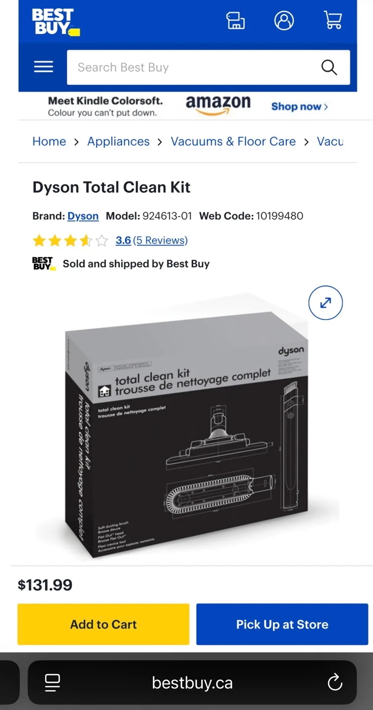 NEW! Dyson Ball Allergy+ Upright Bagless Vacuum - MSRP $790.99 image indicator(9)