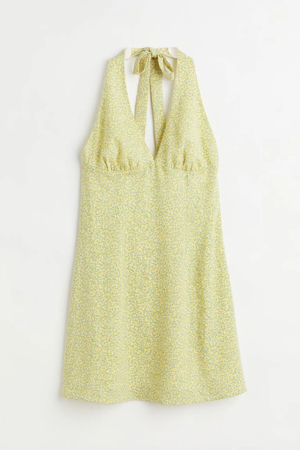 H&M Divided Floral Halter Dress - Size XS thumbnail