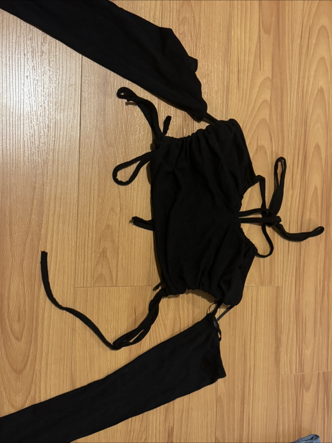 Shein ICON Black Halter Y2k Top - photo 2