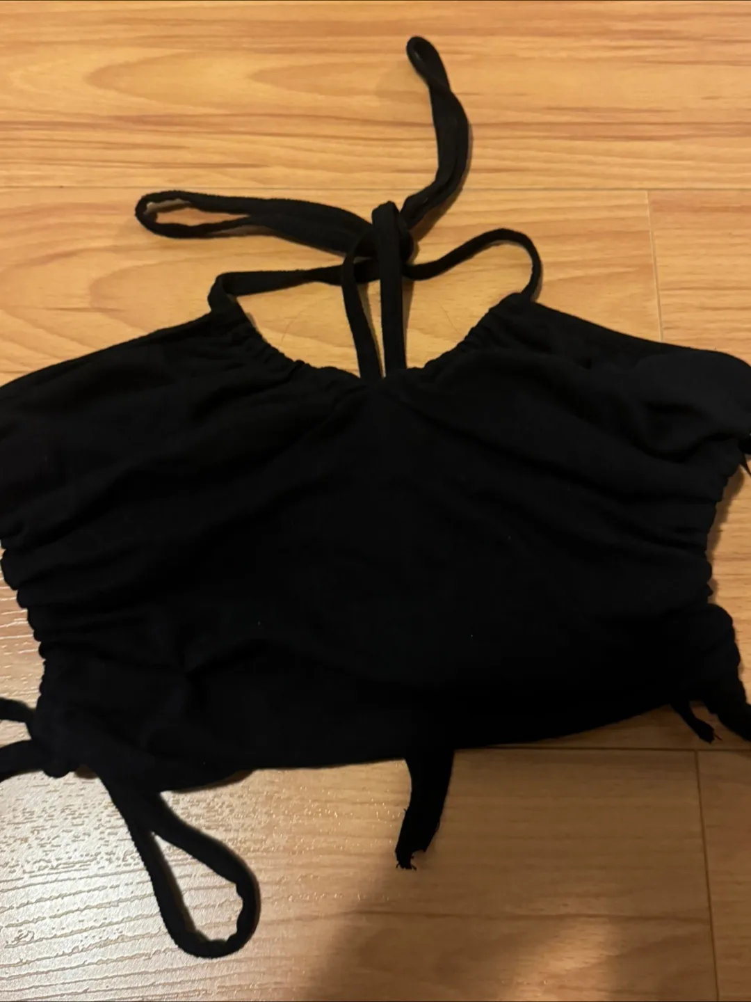 Shein ICON Black Halter Y2k Top image indicator(3)