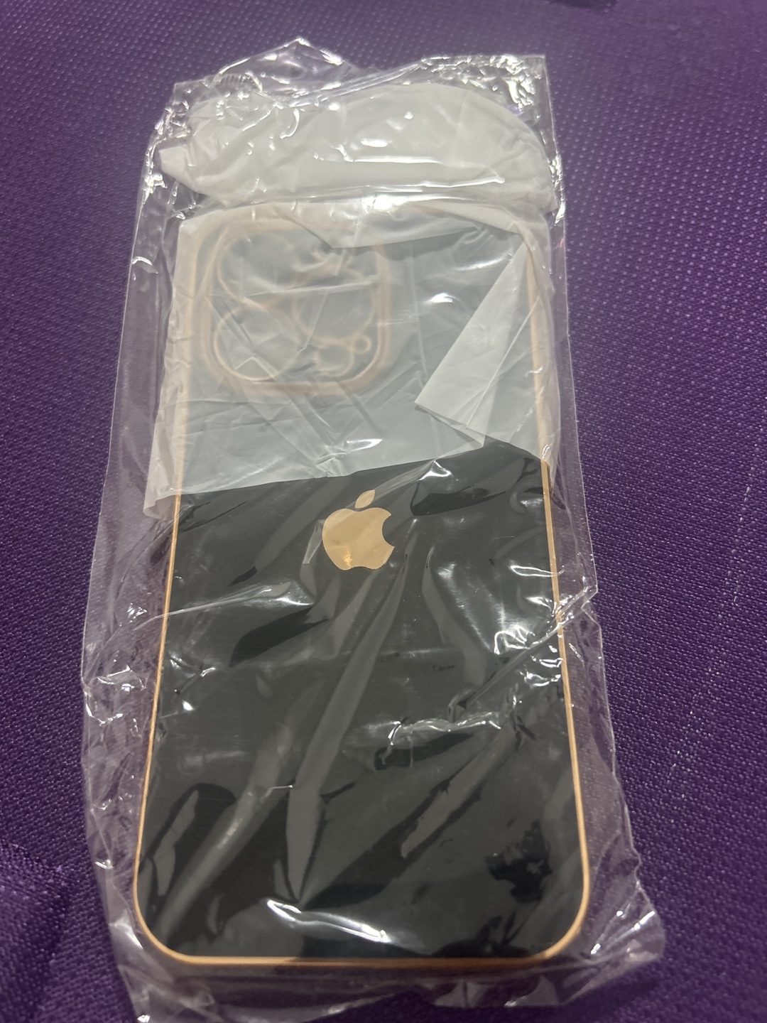 New Apple iPhone 13 Pro Case - Black & Gold