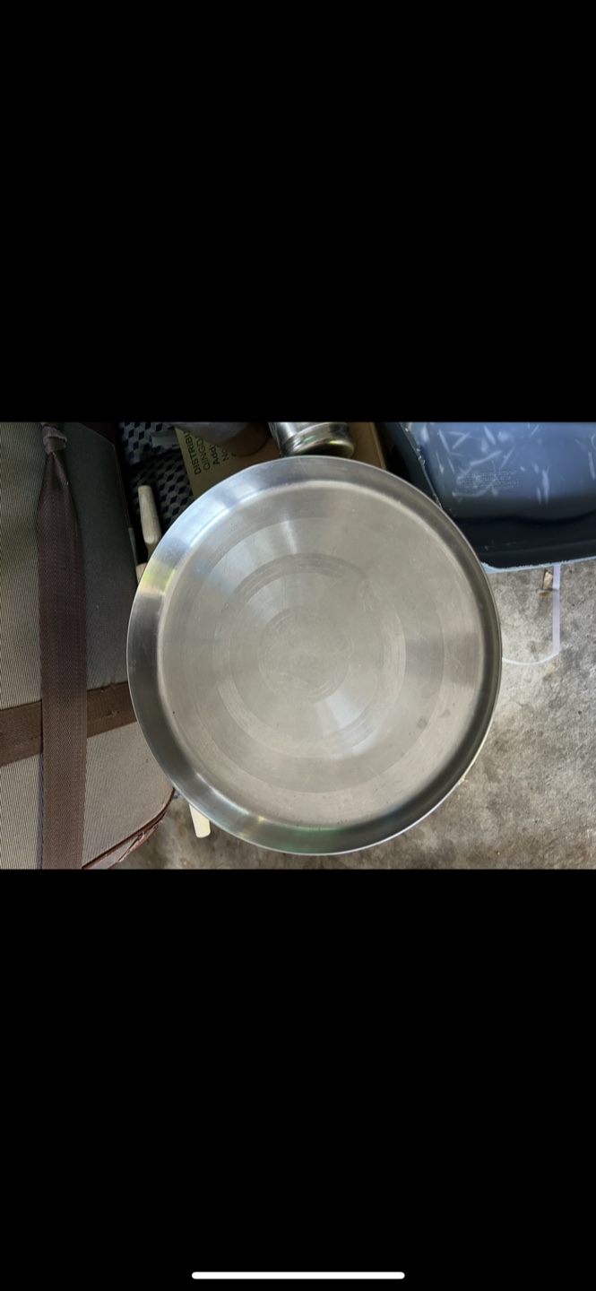 Stainless Steel Food plates - photo 2