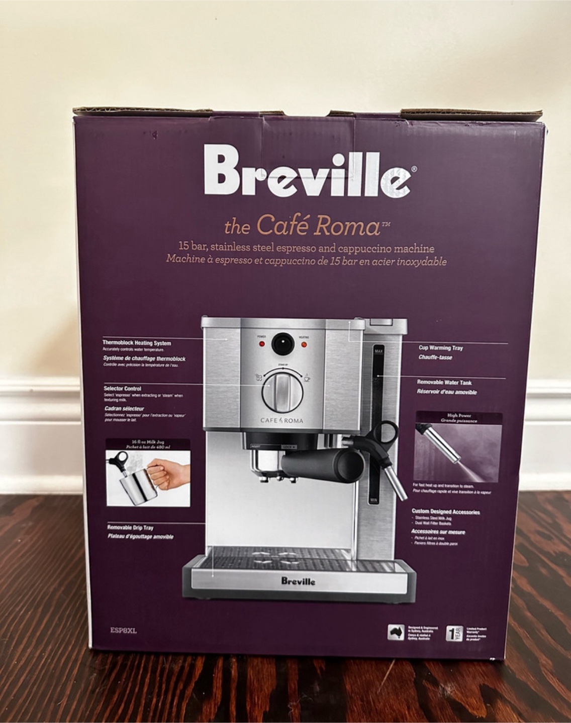Breville the Café Roma Espresso Machine - photo 3