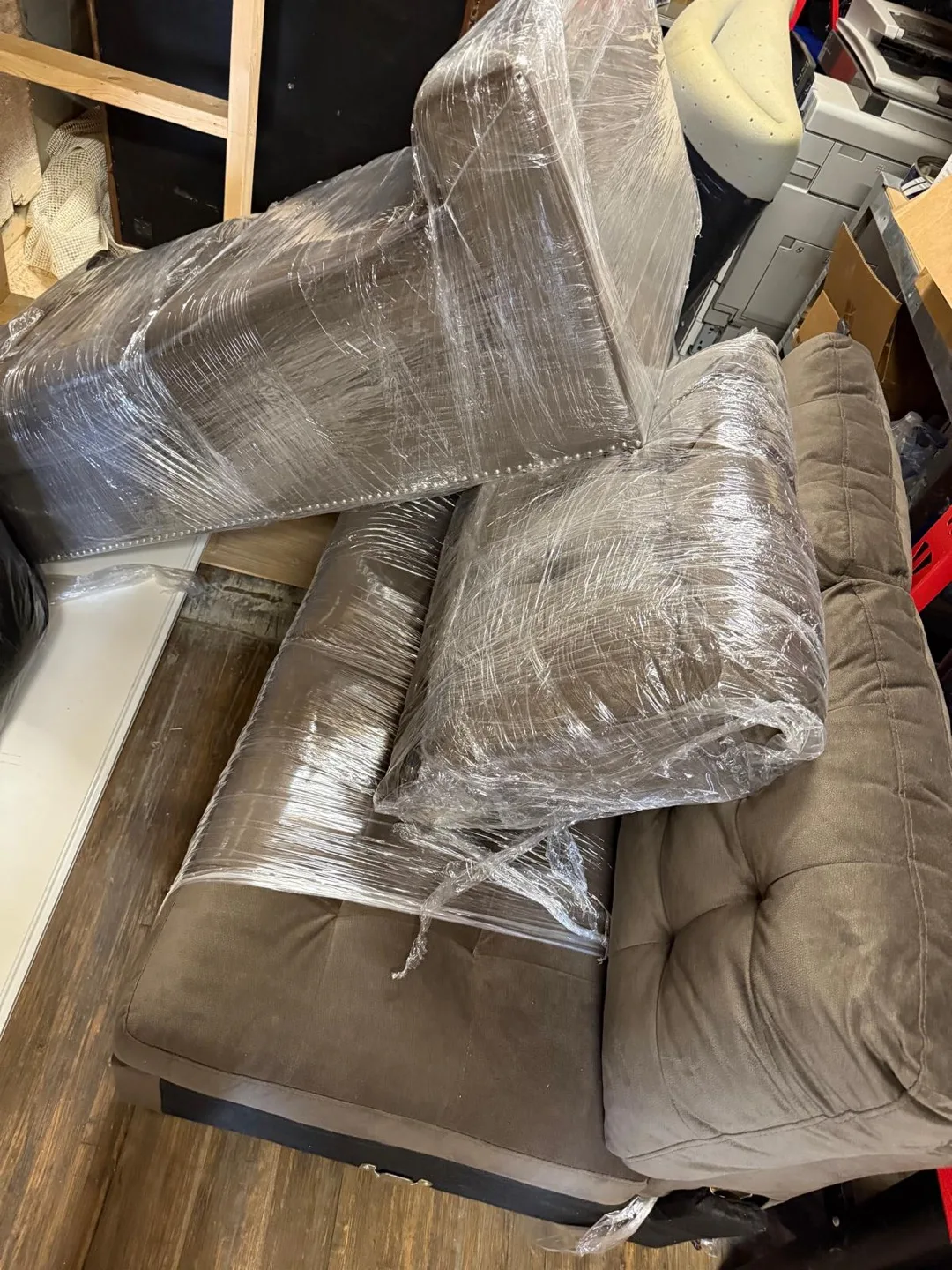 Brown Sofa that was used in home staging image indicator(2)