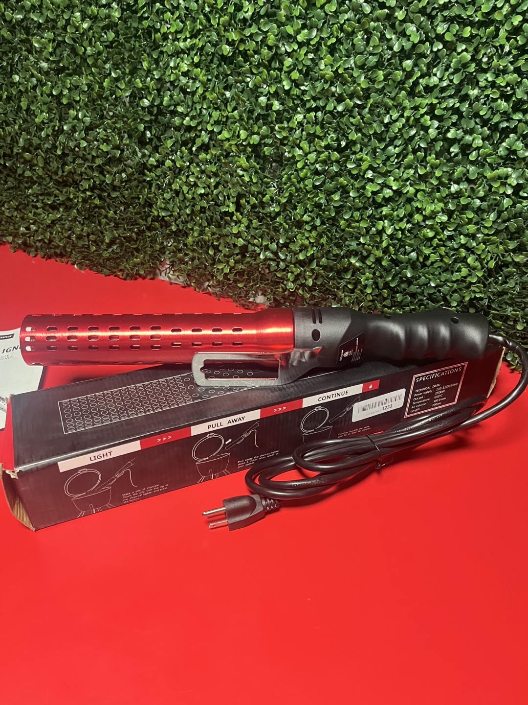 Electric Charcoal Igniter BBQ Lighter - photo 4