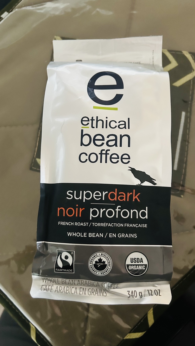 Ethical Bean Coffee Superdark Noir Profond