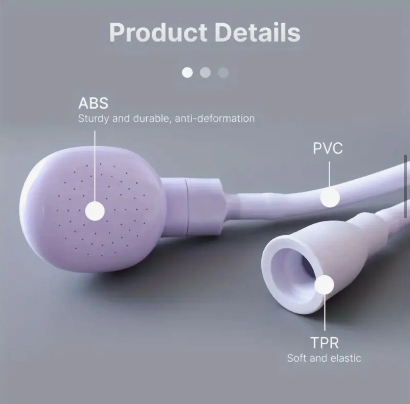 Shower Head/ Sprayer - Faucet Attachment image indicator(5)