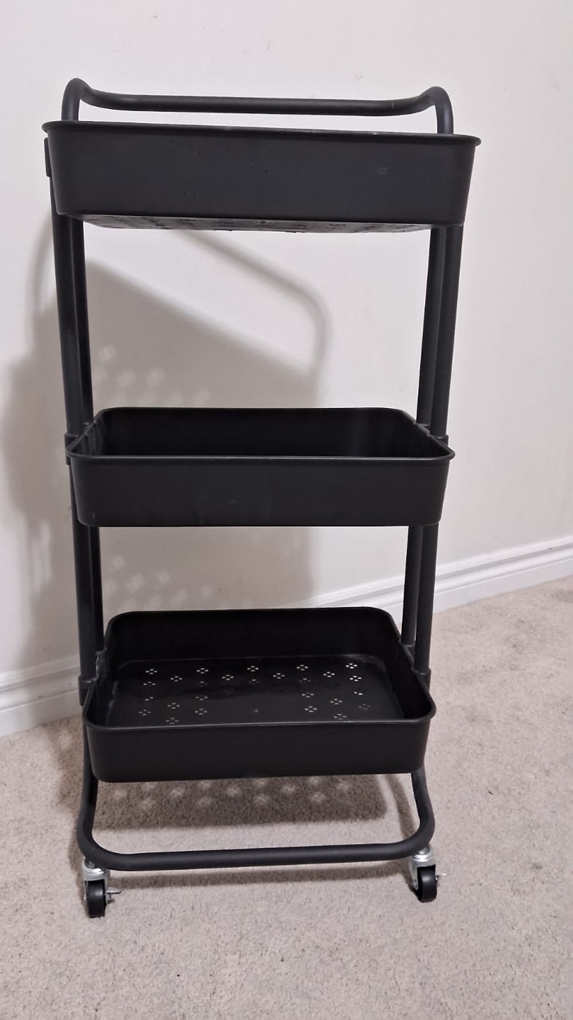 Ikea Raskog Utility Cart - Black - photo 3