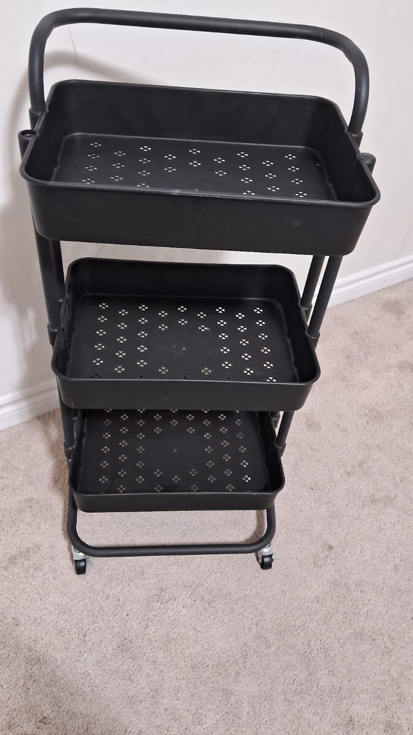 Ikea Raskog Utility Cart - Black - photo 2