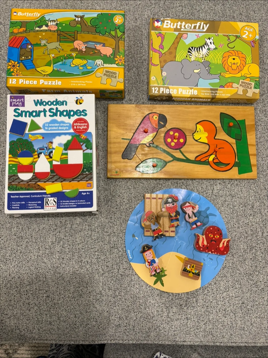Kids' Puzzles: Butterfly, Smart Play, Janod