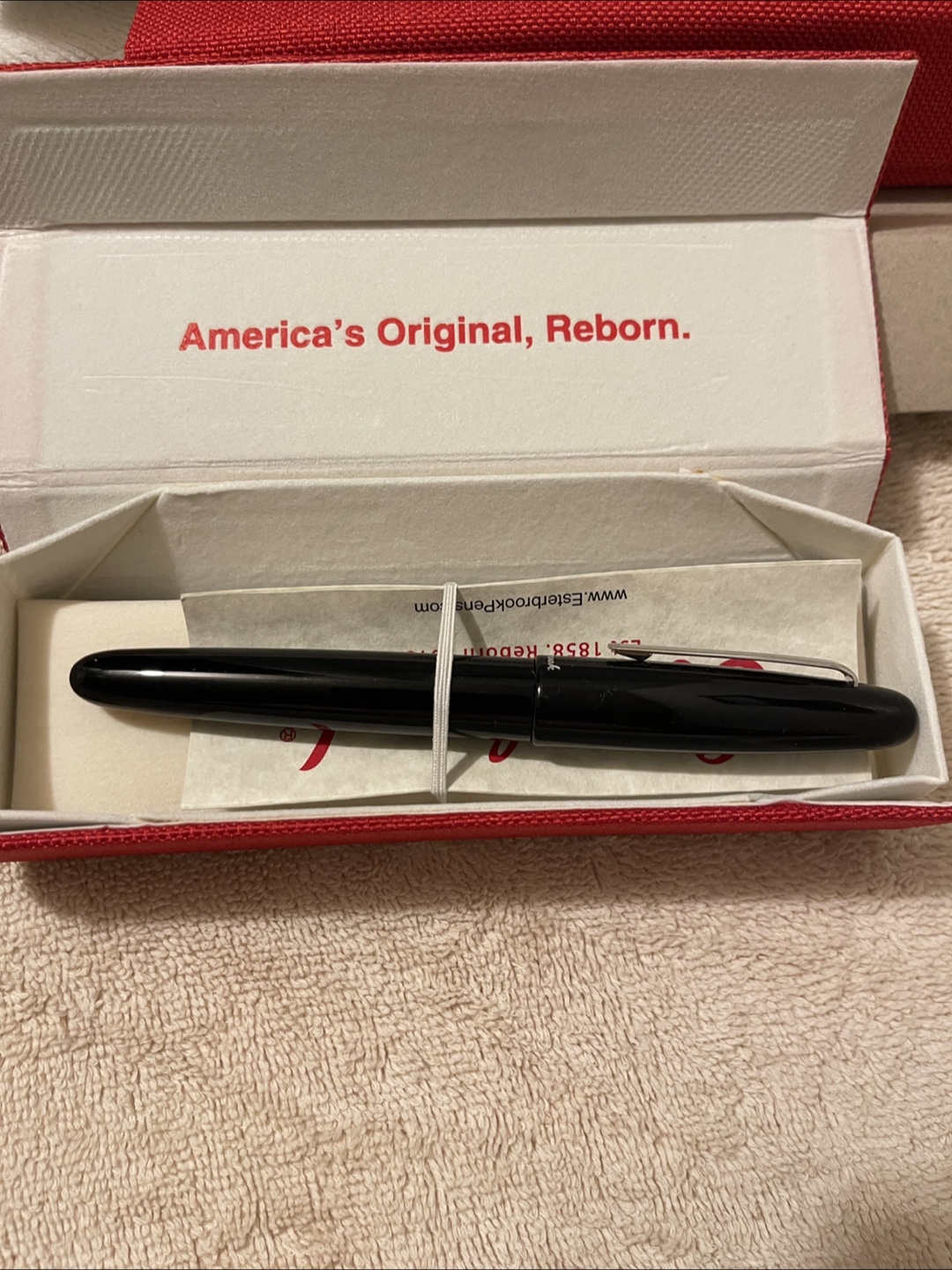 Esterbrook Estie Black Fountain Pen - photo 5