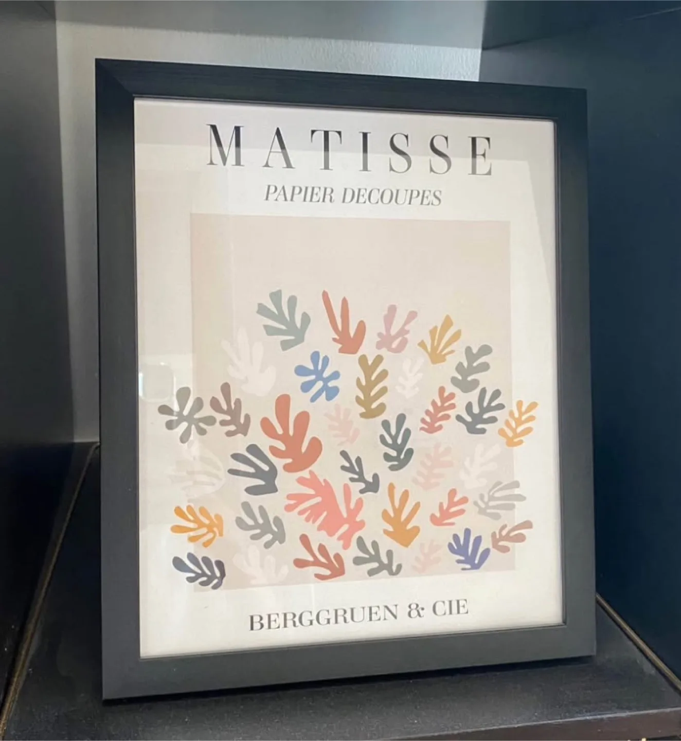 Matisse 'Papier Decoupes' Framed Print thumbnail