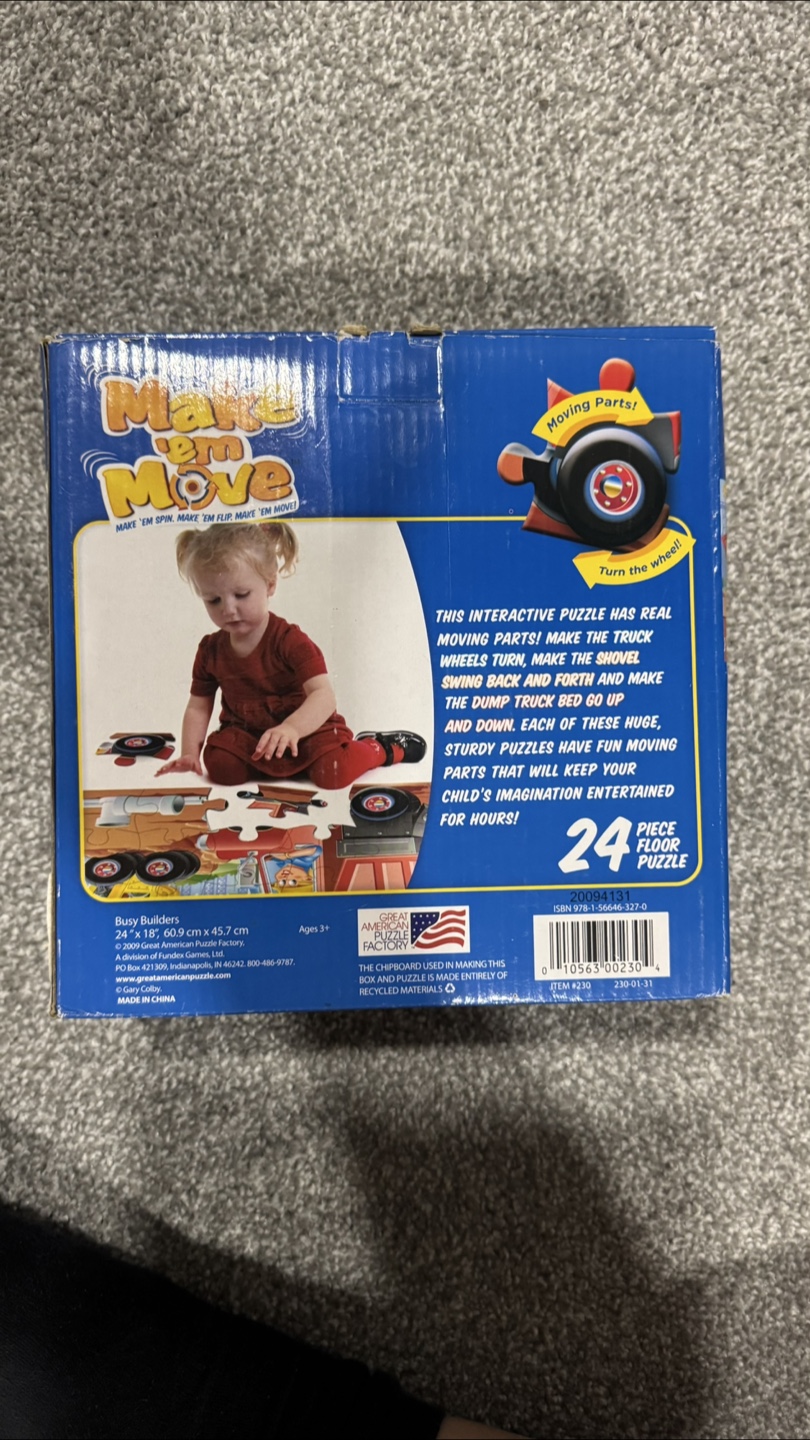 Make 'em Move 24-Piece Floor Puzzle - photo 3