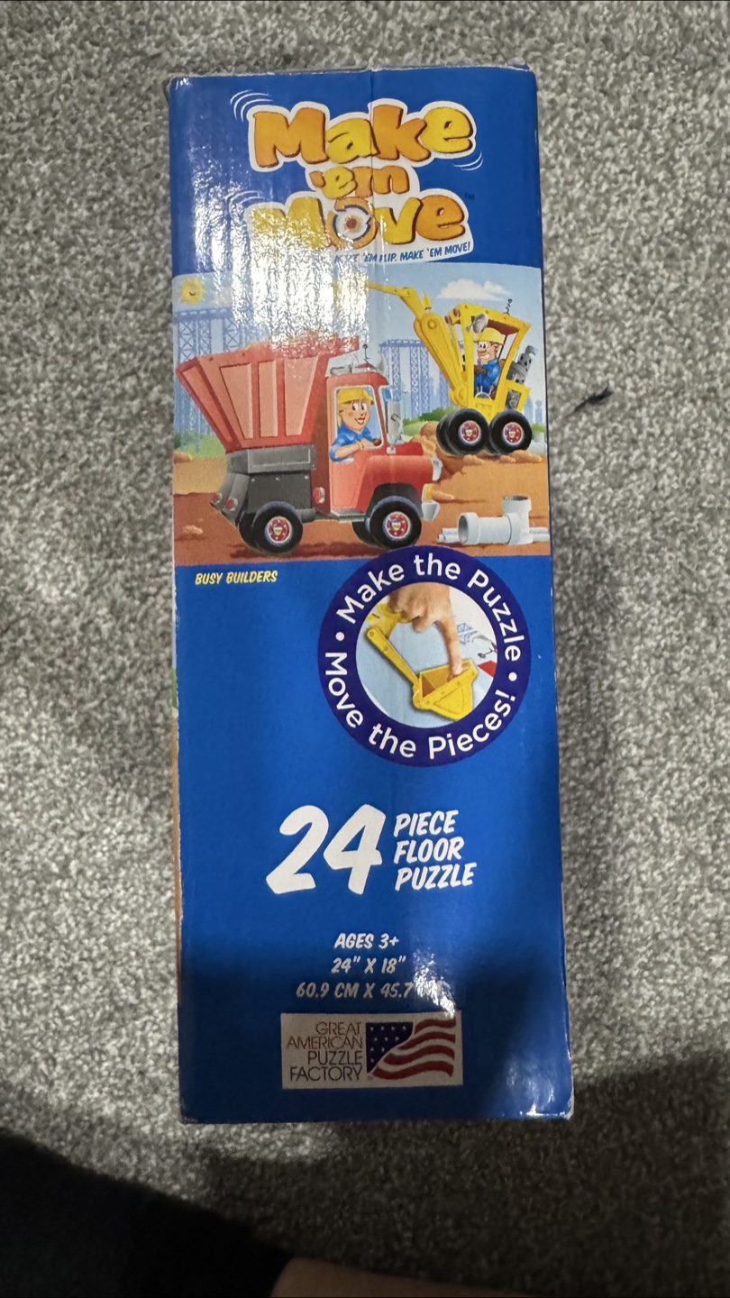 Make 'em Move 24-Piece Floor Puzzle - photo 2