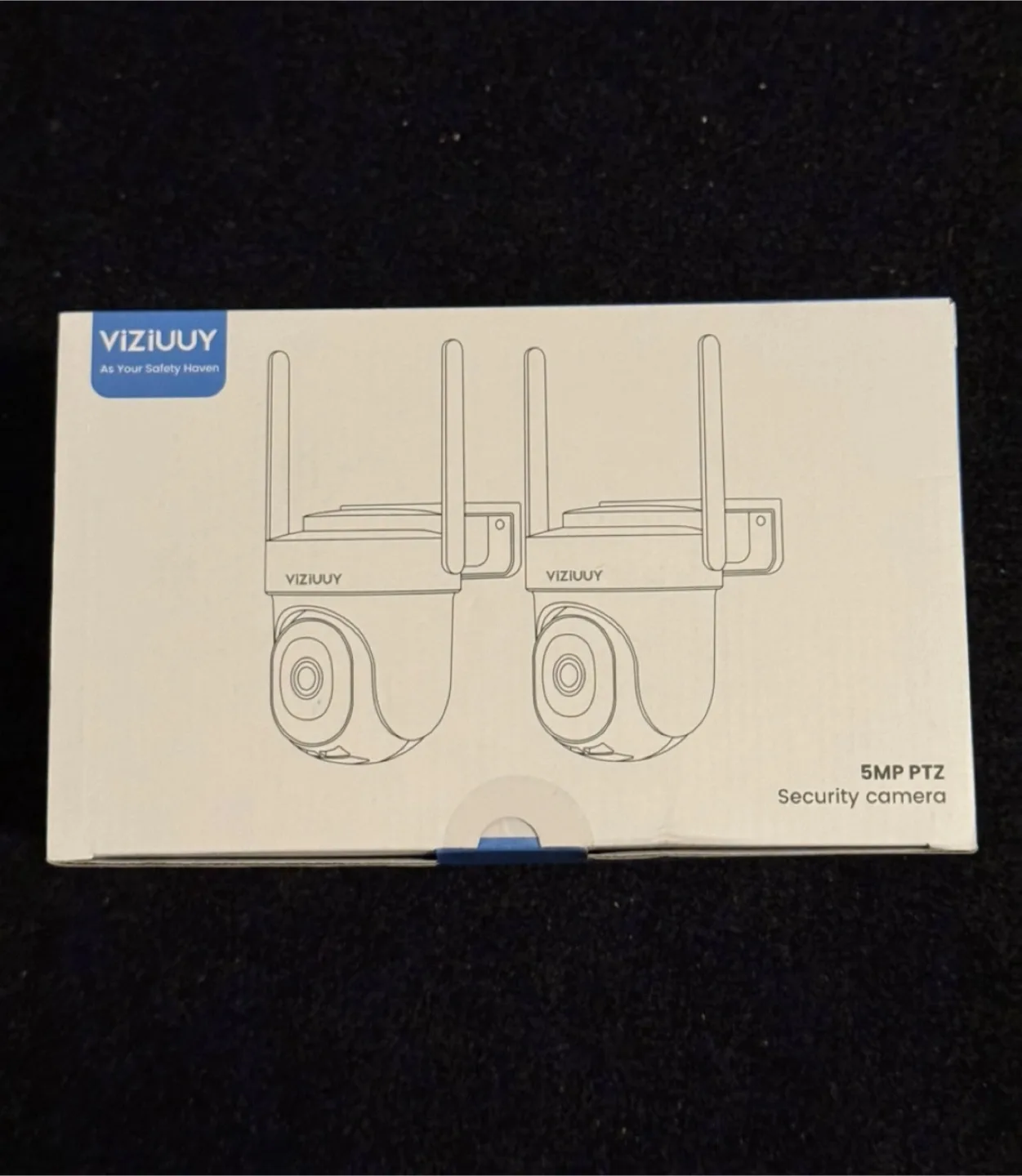 2x 5G Outdoor Security Cameras with 360° PTZ Motion Tracking image indicator(2)