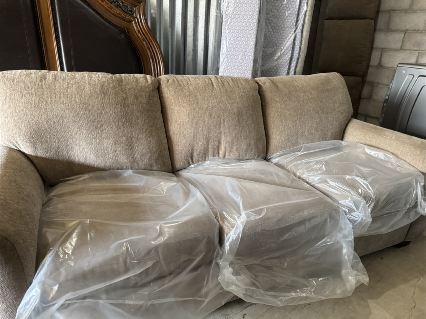 Beige Sofa