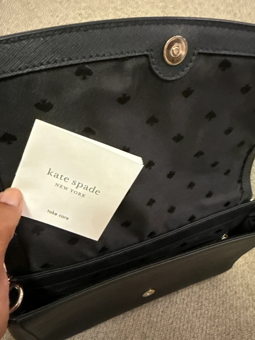 Kate Spade Black Crossbody Bag image indicator(2)