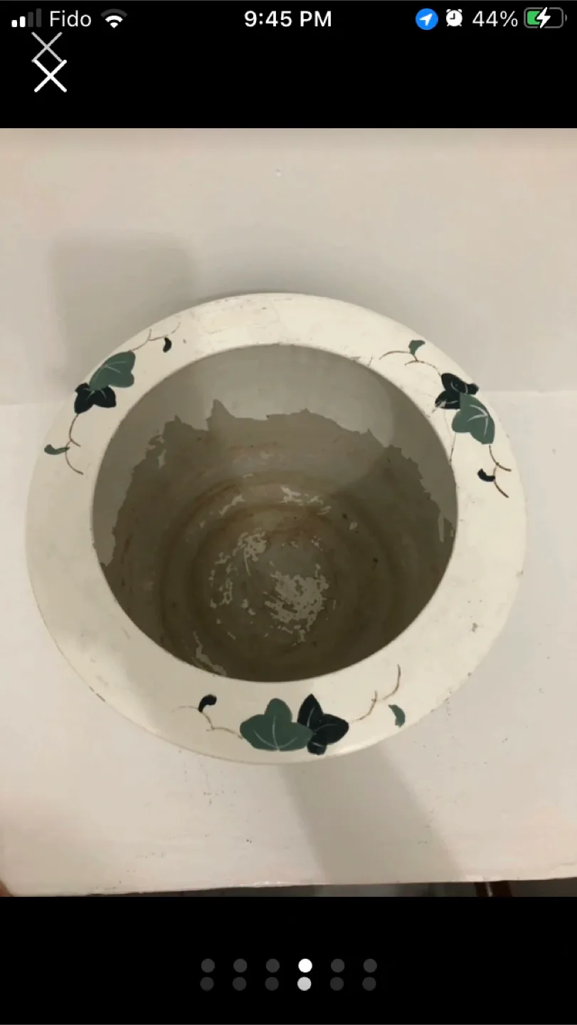 24.5cm medium size flower plant pot@downtown image indicator(4)