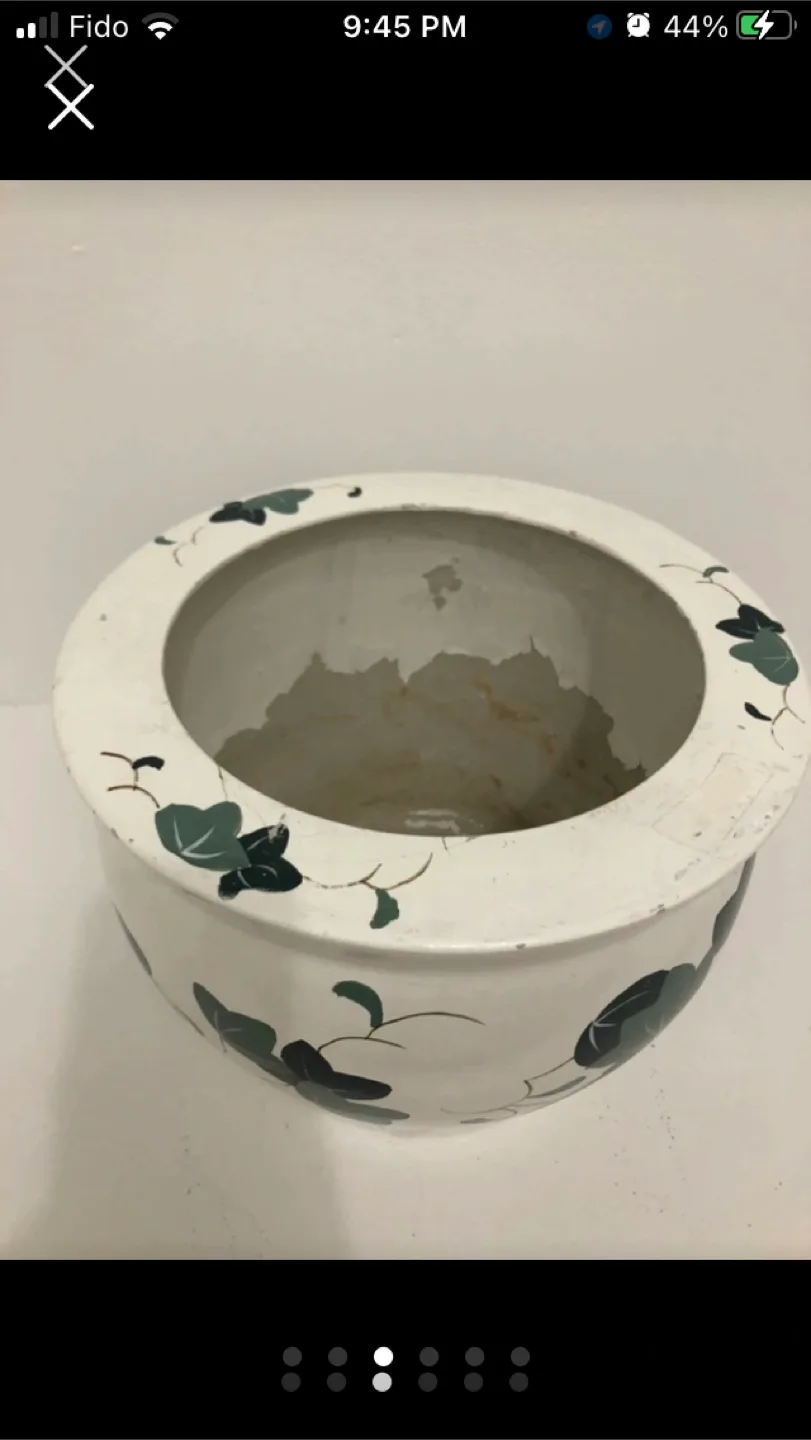 24.5cm medium size flower plant pot@downtown image indicator(3)