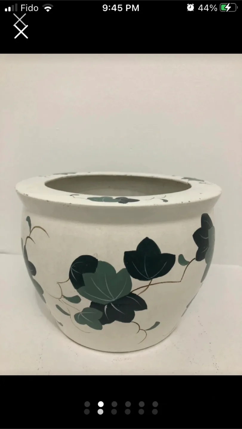 24.5cm medium size flower plant pot@downtown image indicator(2)