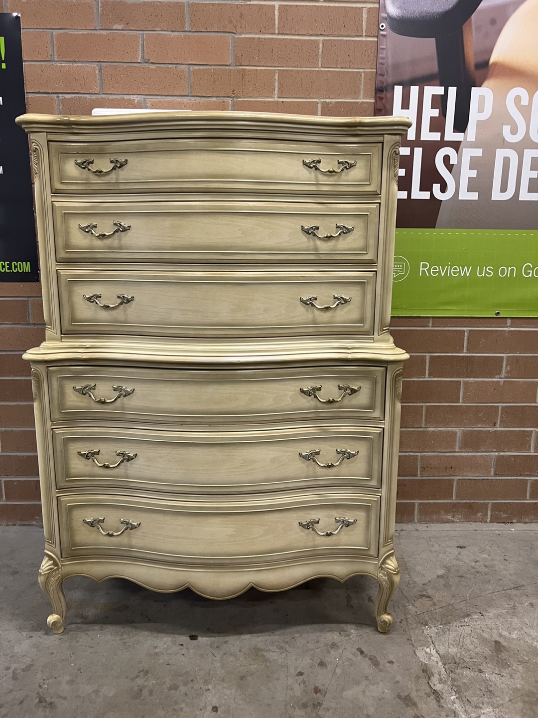 French Provimcial Tallboy Dresser