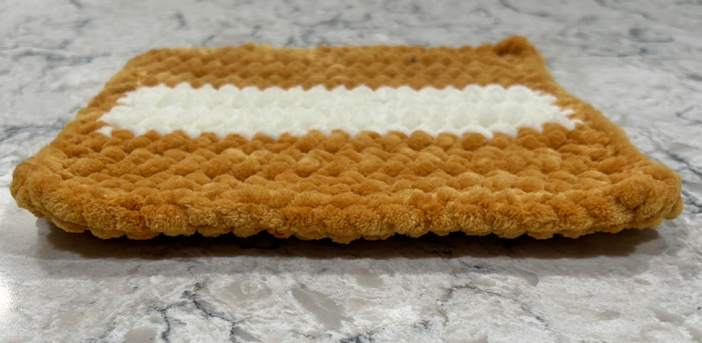 Yarn Cloth Cozy/Hot Plate/Pot Holder - photo 2