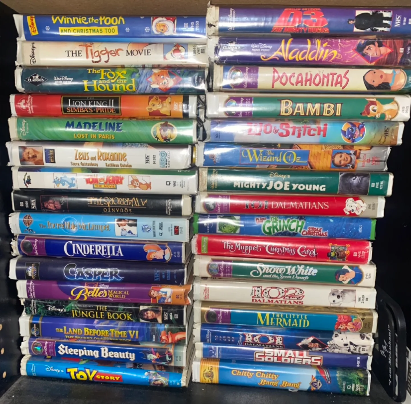 Disney VHS Tapes - Classics Collection