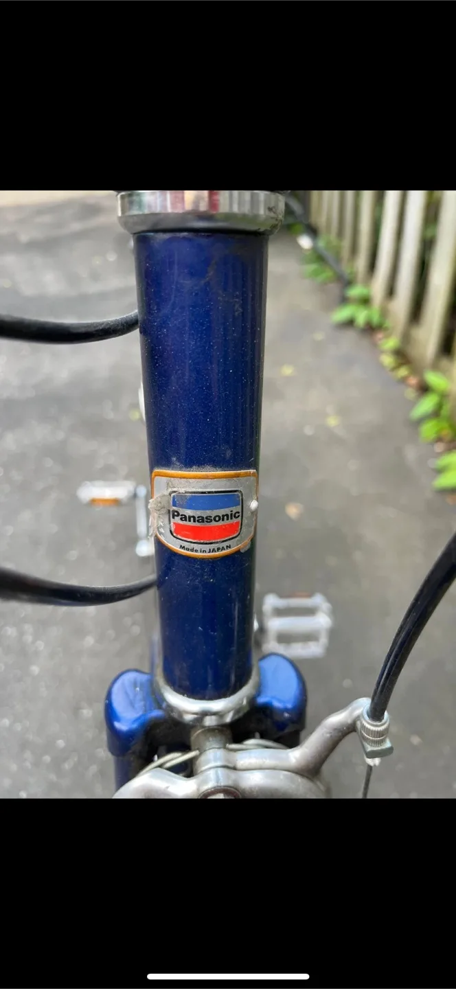 Panasonic Blue Tourist Antique Bicycle image indicator(8)