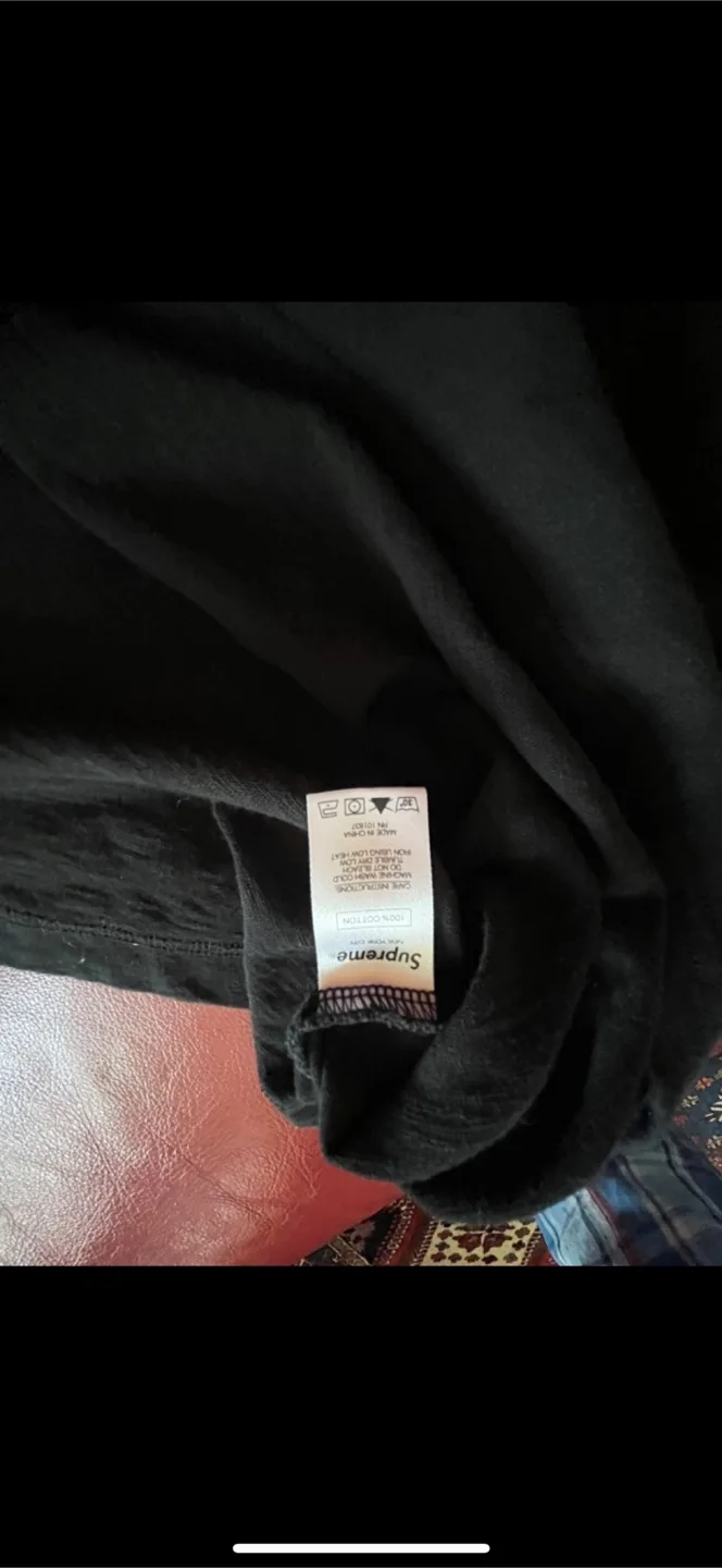 Supreme Sacred Heart L/S Top - Black, Size L image indicator(6)