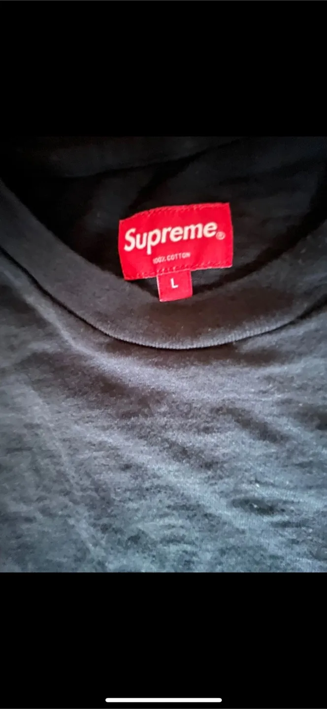 Supreme Sacred Heart L/S Top - Black, Size L image indicator(5)