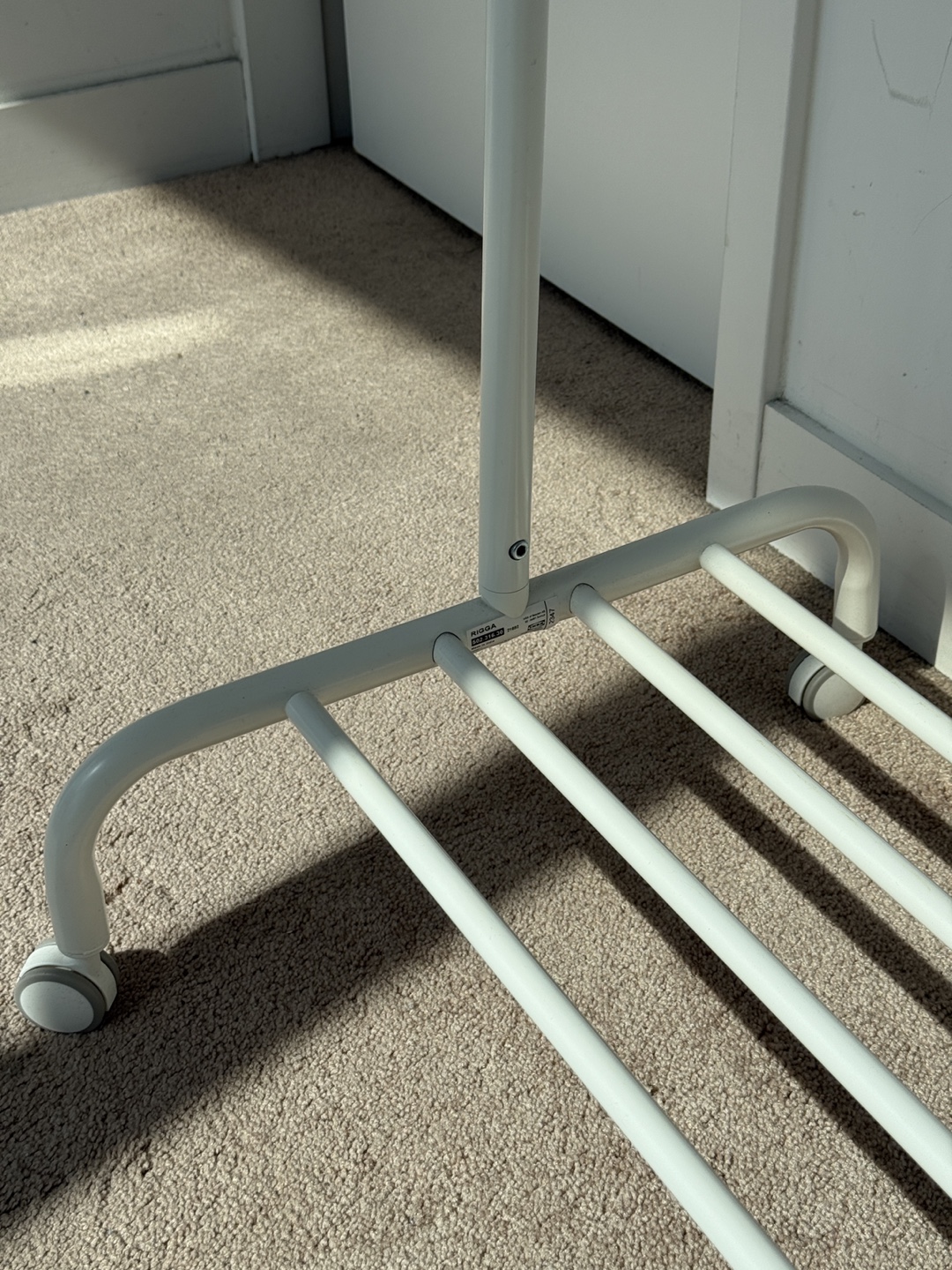IKEA RIGGA Clothes Rack – White - photo 5