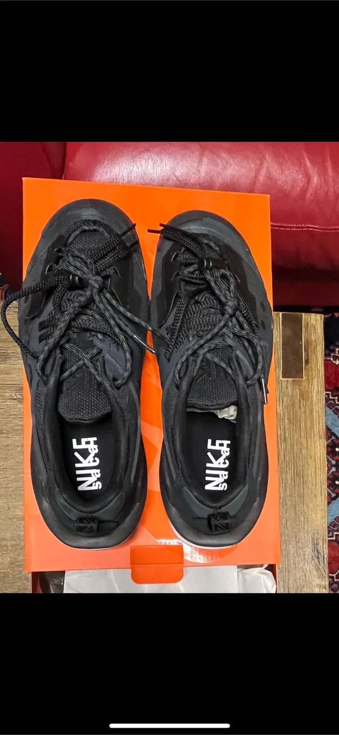 Nike Zegamadome Black Sacai SP Running Shoes Size 10.5 Brand new image indicator(6)