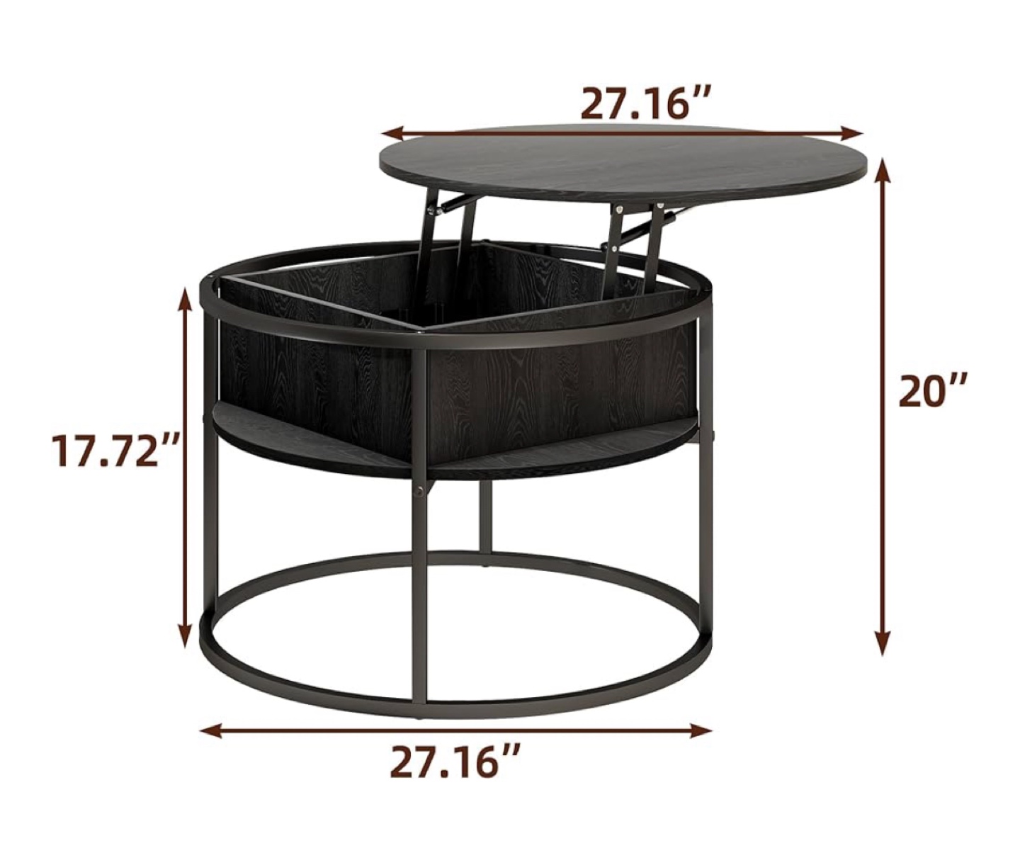Lift top coffee table - photo 4